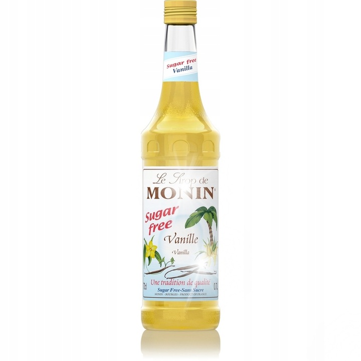 Syrop do kawy Monin Waniliowy bez cukru - 700 ml