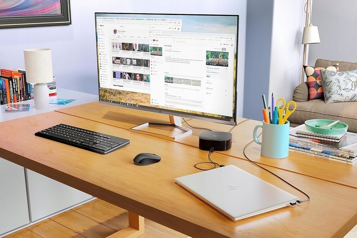 ZESTAW KLAWIATURA I MYSZ BEZPRZEWODOWA HP 330 1600 DPI 2.4 GHz CZARNY