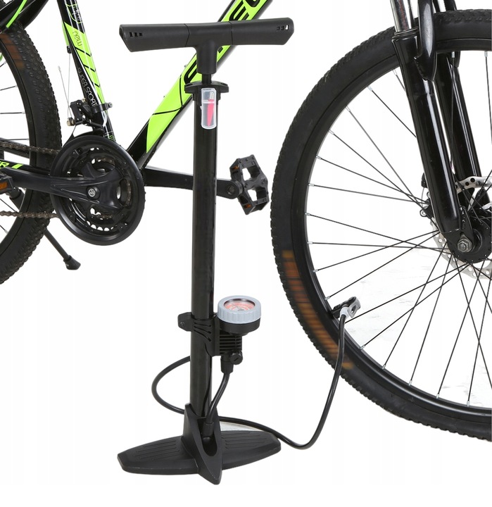 POMPKA ROWEROWA WARSZTATOWO Z MANOMETREM