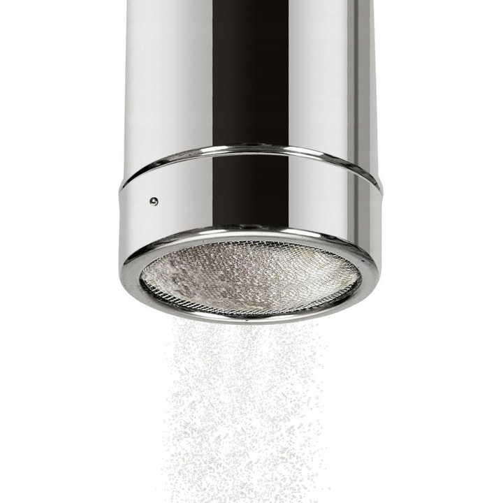 Pojemnik Z SITKIEM sitko do cukru pudru posypek cukier puder cynamon