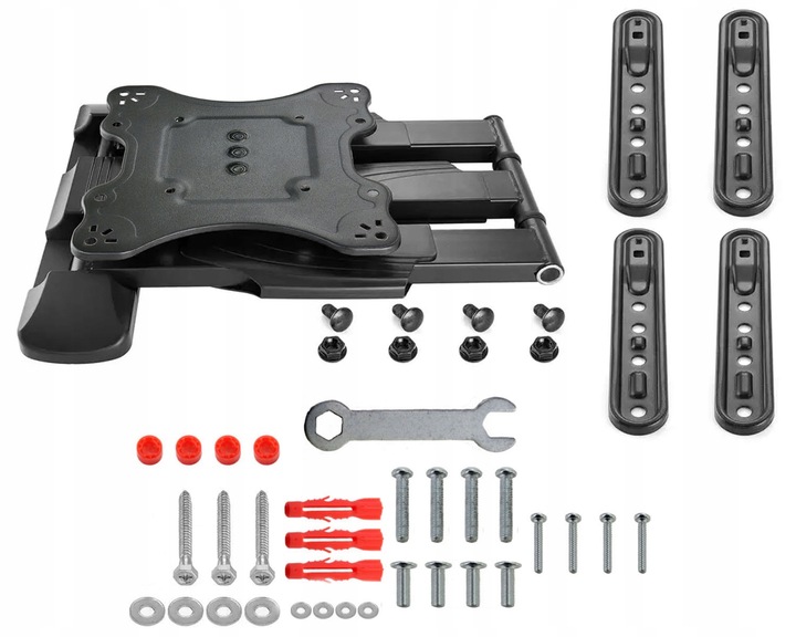 Mocny Obrotowy Wieszak Uchwyt Telewizora TV Monitora 32-60" PIVOT VESA
