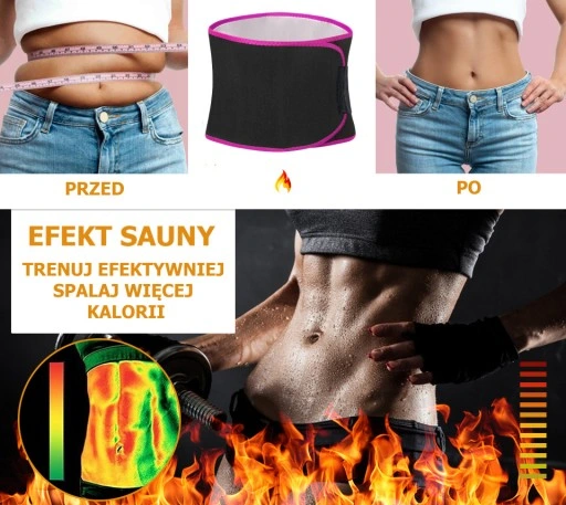 WYSZCZUPLAJĄCY PAS NEOPRENOWY Z JONAMI SREBRA R. M