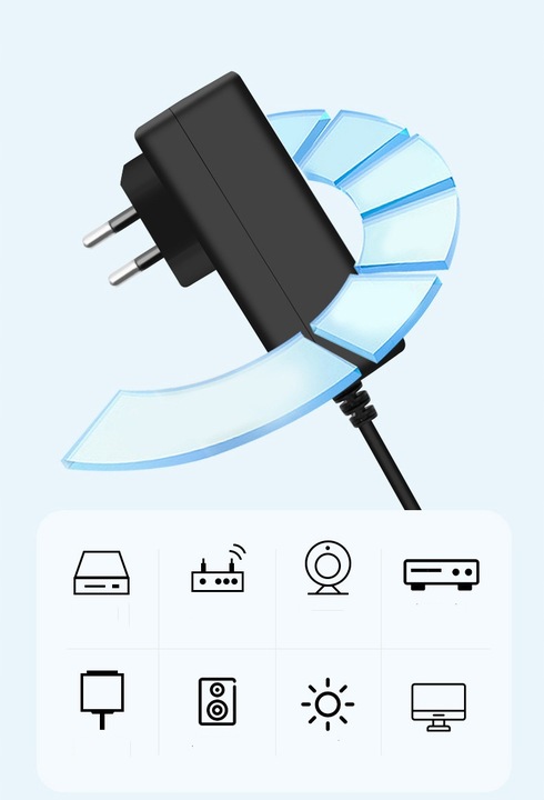 ŁADOWARKA ZASILACZ PIŁY WKRETARKI 21V 1A 21W WTYK 2.1/5.5 MM LED