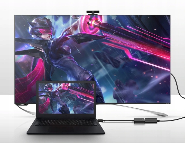 CO2 PRZEJŚCIÓWKA USB 3 HDMI ADAPTER KABEL HUB KONWERTER FULL HD 1080P 60HZ