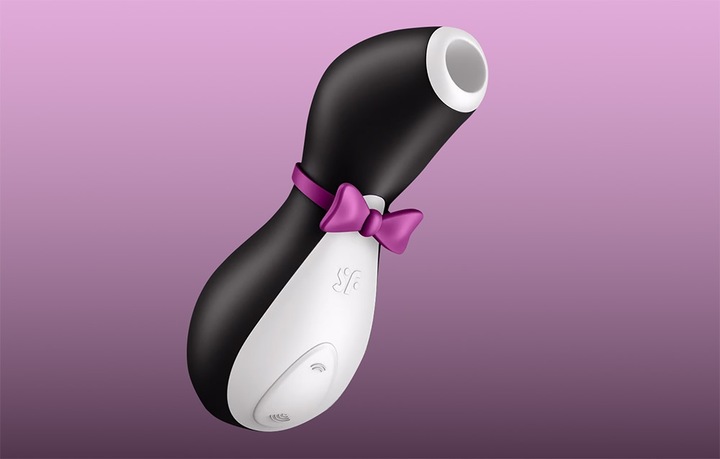 SATISFYER PINGWIN MASAŻER ŁECHTACZKI DAMSKI WIBRATOR PINGWINEK CIŚNIENIOWY