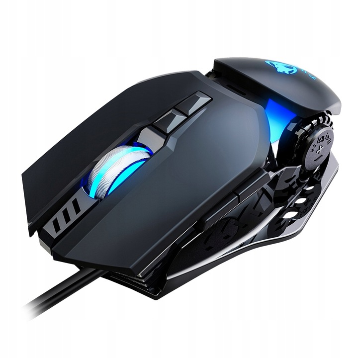 MYSZKA GAMINGOWA MYSZ DLA GRACZY LED RGB 6400DPI