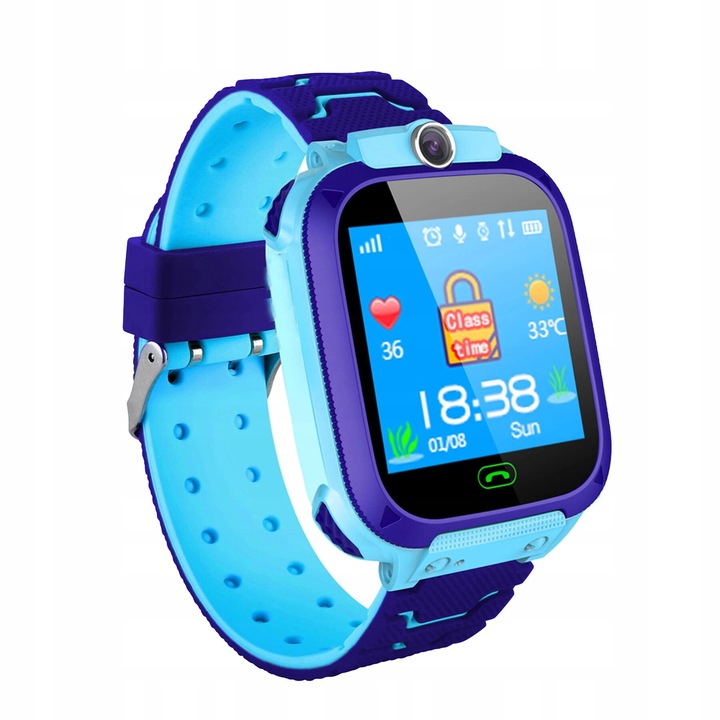 ZEGAREK DZIECIĘCY NA KARTE SIM Z FUNKCJĄ DZWONIENIA SMARTWATCH APARAT GPS