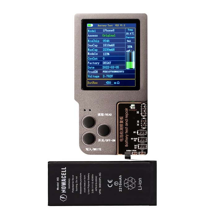 Bateria NOWACELL do telefonu iPhone 8 2210mAh