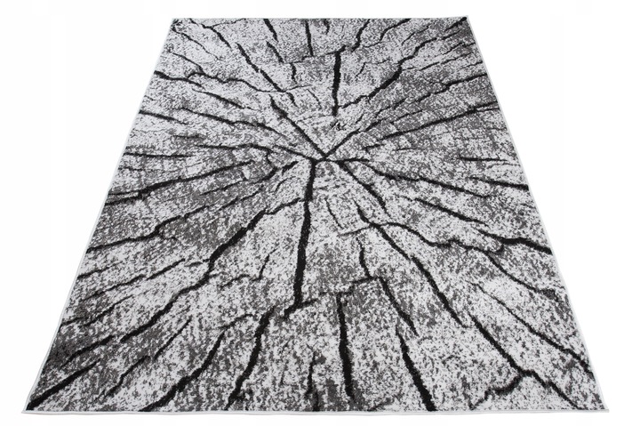 DYWAN CANVAS 160x220 BCF MODNY PIEŃ DRZEWA x39