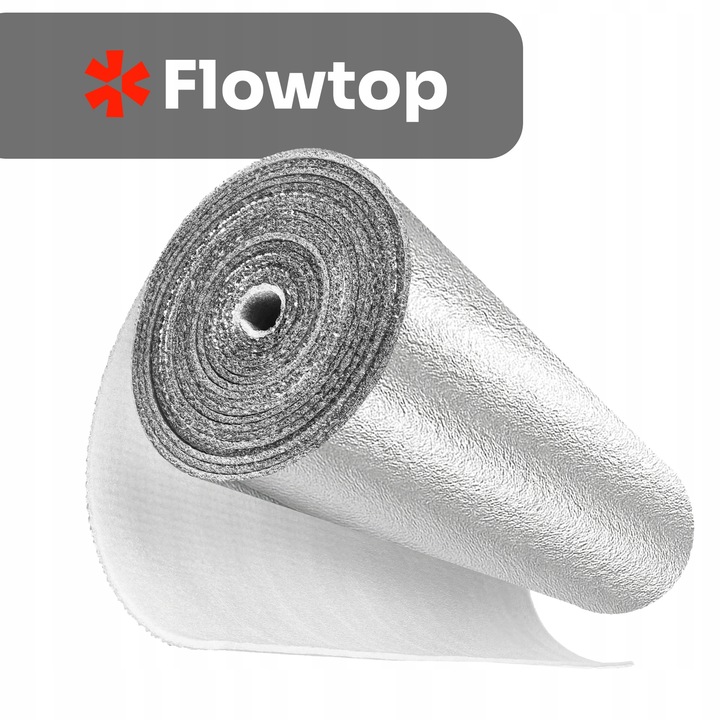 Ekran Zagrzejnikowy 10m Mata Pianka Aluminiowa Izolacyjna Odbija Ciepło Alu