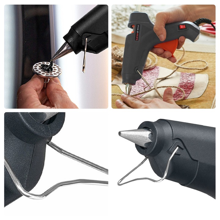 Pistolet do kleju na gorąco 100W 11mm Do Klejenia +5 Wkładów kleju