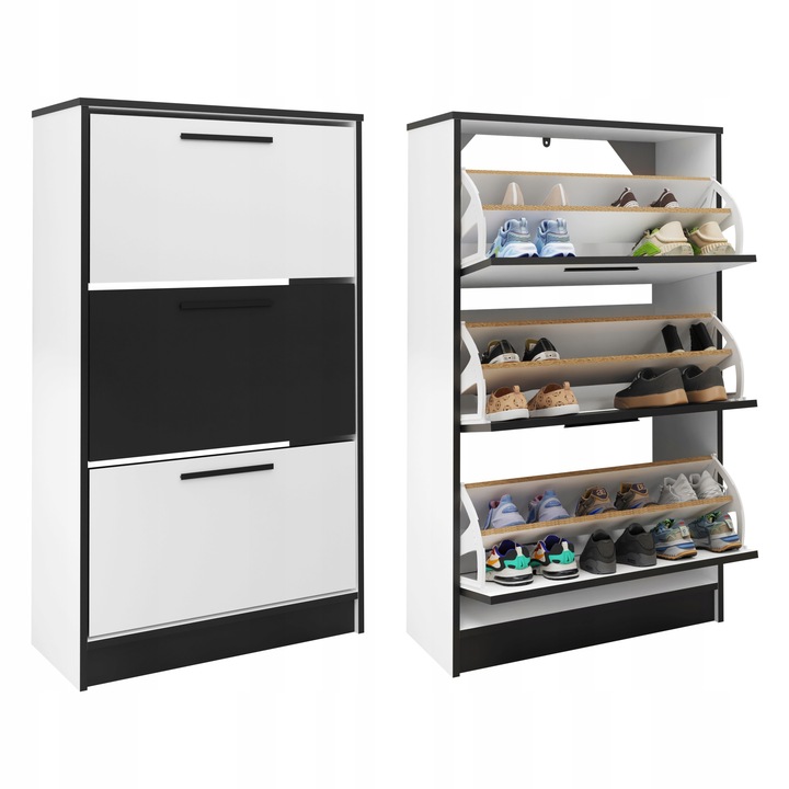 Szafka na buty otwierana uchylna SZNB01