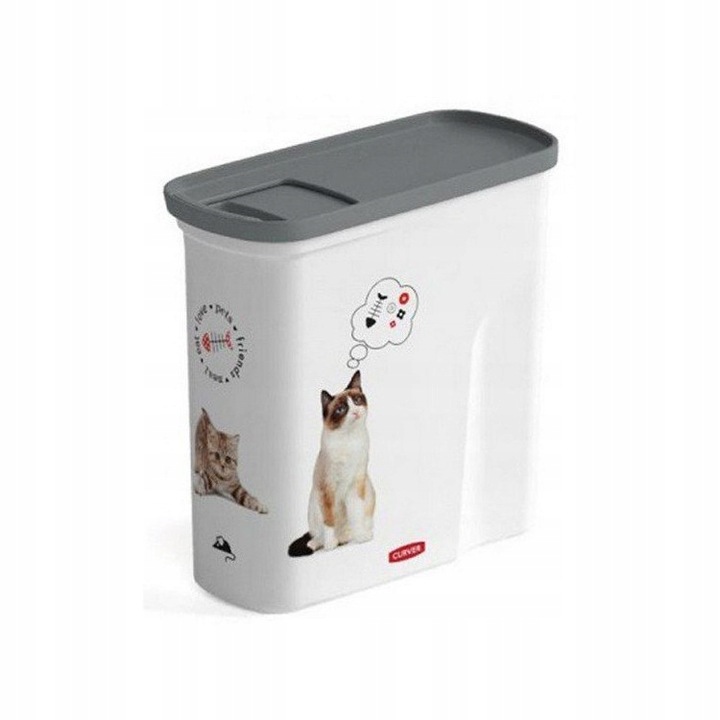 Curver Pet Life Pojemnik na kocią karmę 1kg