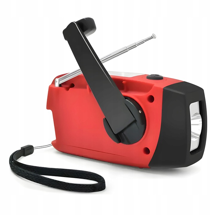 Radio Awaryjne Radio Solarne z korbę Solarne Powerbank Latarka 2000mAh