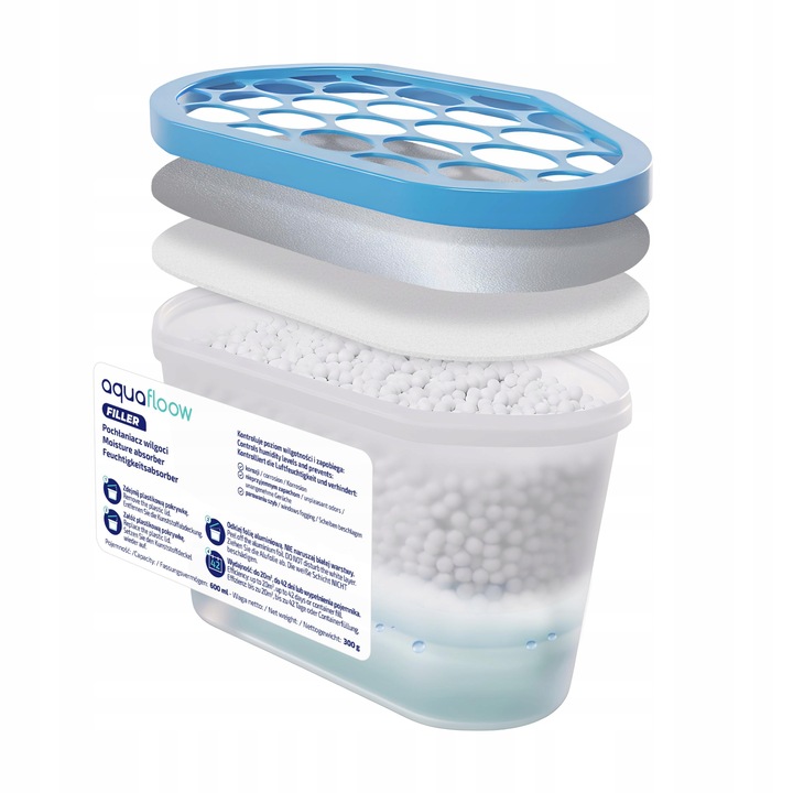 Jednorazowy pochłaniacz wilgoci osuszacz powietrza na wilgoć bez zapachu 5x