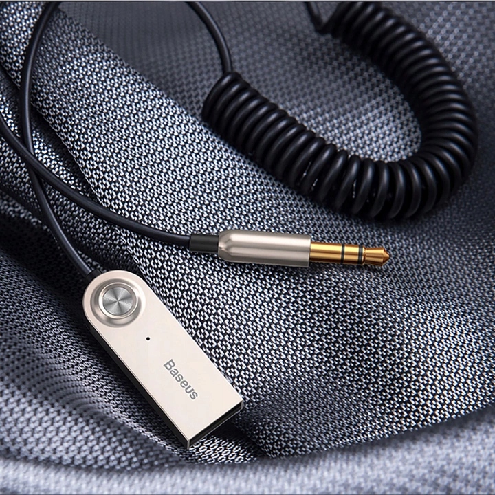 BASEUS ADAPTER ODBIORNIK AUDIO TRANSMITER BLUETOOTH DO SAMOCHODU USB