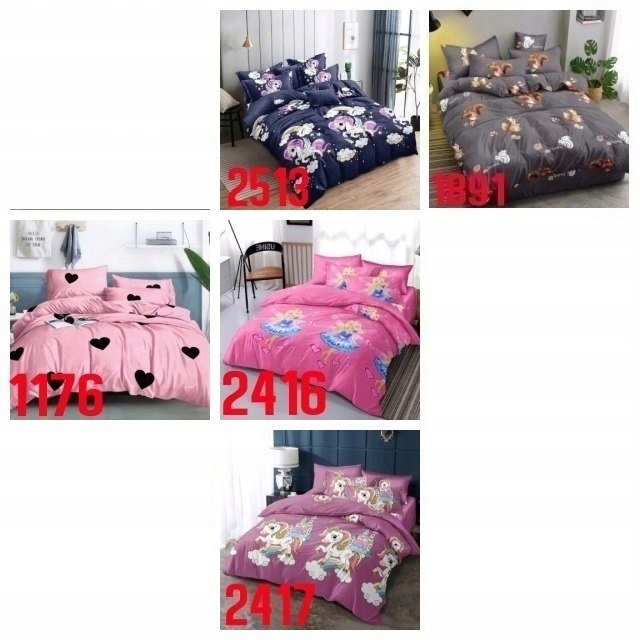 Pościel 160x200 Komplet Pościeli Zestaw +2x Poszewka 70x80 Dużo Wzorów