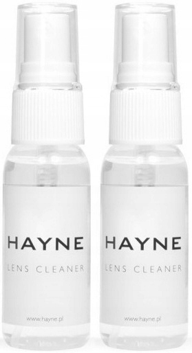 PŁYN DO CZYSZCZENIA OKULARÓW HAYNE LENS 2x30ML PROFESJONALNY +