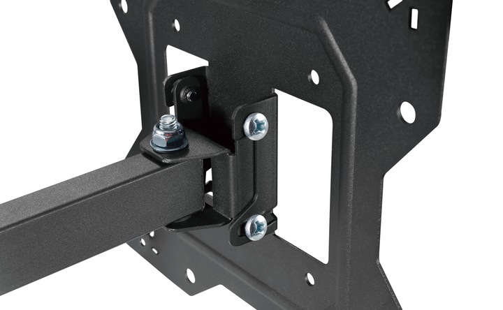 Obrotowy UCHWYT ŚCIENNY do MONITORA i TELEWIZORA na wysięgniku 23-43" 35kg