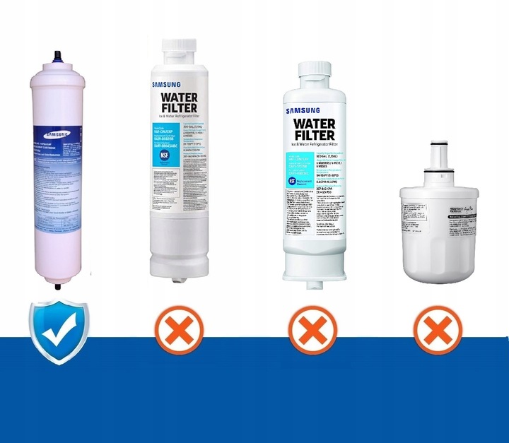 2x FILTR WODY AL-05J ZAMIENNIK DO LODÓWKI SAMSUNG DA29-10105J HAFEX