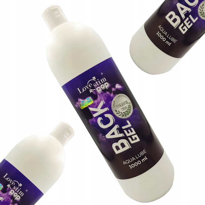 Doskonały żel analny na bazie wody aż 1000ml 1litr