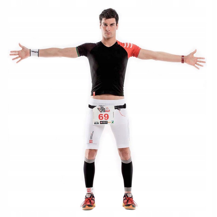 Pasek COMPRESSPORT pas na numer startowy i żele