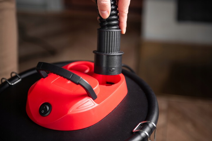 ODKURZACZ PRZEMYSŁOWY BEZWORKOWY SEPARATOR DO POPIOŁU KOMINKA GRUZU