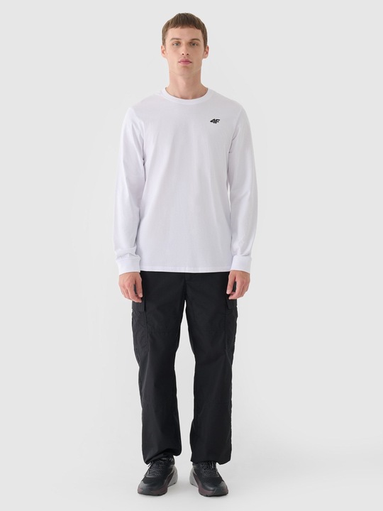 BLUZKA 4F 4FWMM00TLONM432-10S r.L LONGSLEEVE NOWA MĘSKA Z DŁUGIM