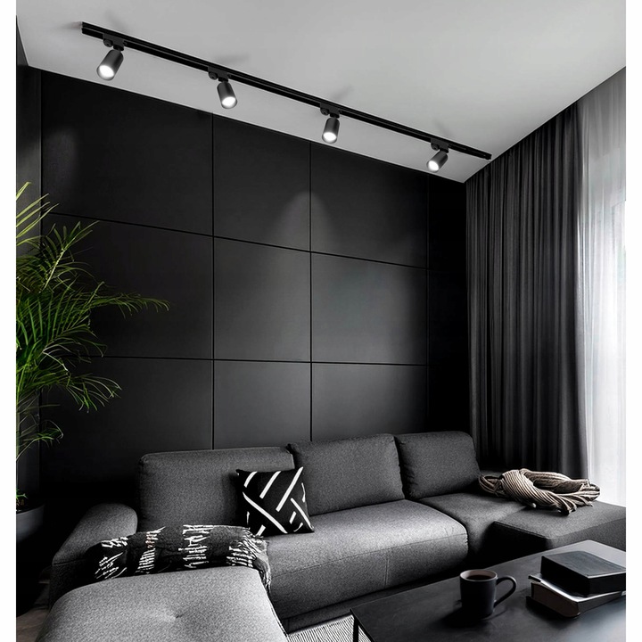 Reflektor szynowy szynoprzewód LED lampa szynowa spot na żarówkę GU10