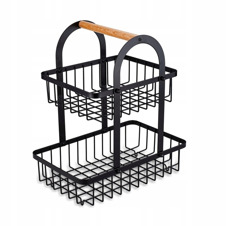 KOSZ na OWOCE piętrowy ORGANIZER koszyk Tadar Rainbow 27x18,5x31