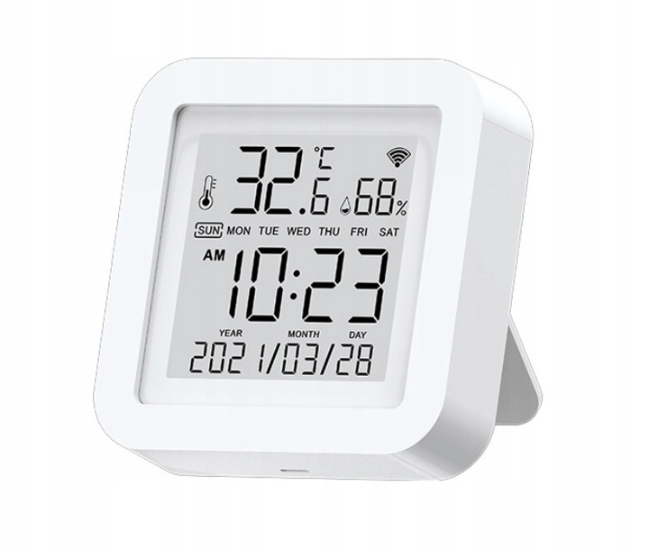 TUYA WIFI CZUJNIK TEMPERATURY I WILGOTNOŚCI LCD SMART HIGOMETR