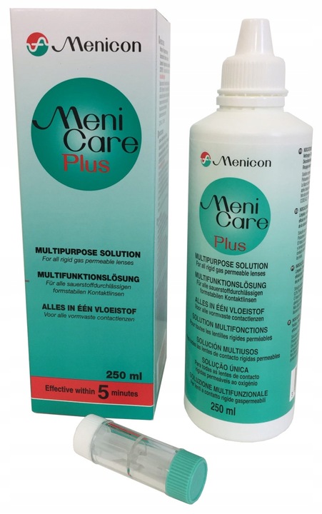 Płyn do soczewek Menicare Plus 250ml Menicon