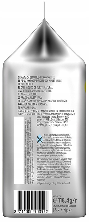 Kapsułki TASSIMO Jacobs Espresso Classico 16 szt