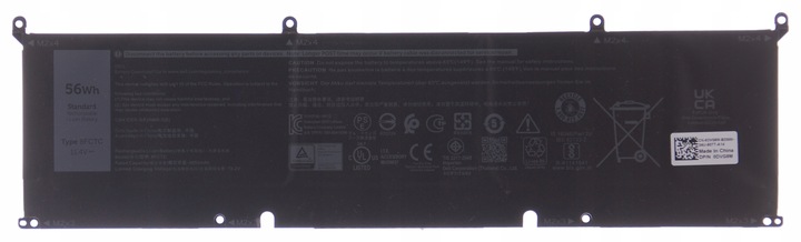 Bateria DELL Allienware M16 R1, M15 R3, M17 R3, M15 R4, M17 R4 MODEL: 8FCTC