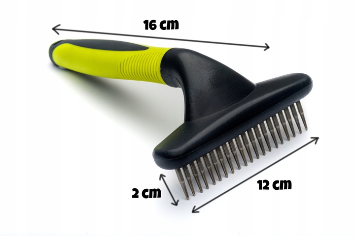 Szczotka ZGRZEBŁO do sierści DLA PSA DŁUGOWŁOSEGO