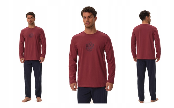 HENDERSON bawełniana piżama męska JETSON *XL* 41903 83x