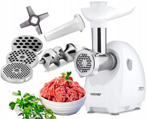 MASZYNKA DO MIELENIA MIĘSA ZELMER ZMM4080B MOCNA 8