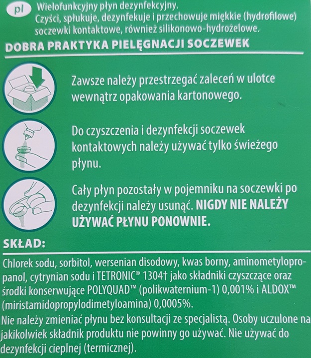 OPTI-FREE EXPRESS 355ML PŁYN DO SOCZEWEK KONTAKTOWYCH