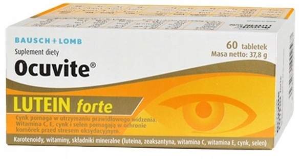 Ocuvite Lutein Forte, 60 tabletek