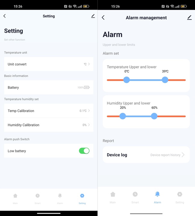 Najmniejszy Czujnik Sensor Temperatury Wilgotności LCD Zigbee Tuya #Export