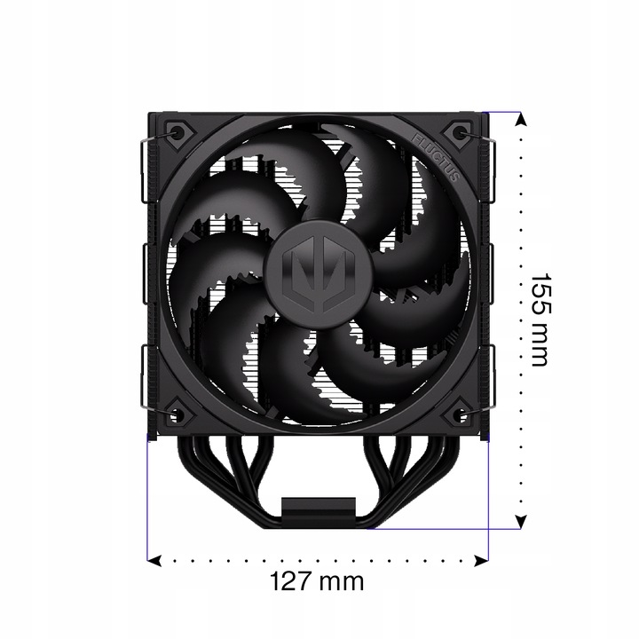 Chłodzenie procesora powietrzem ENDORFY Fera 5 Black, 120mm, TDP 220W