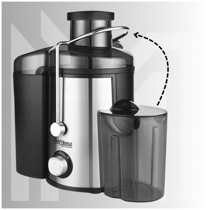 SOKOWIRÓWKA WYCISKARKA DO OWOCÓW I WARZYW ELEKTRYCZNA SAMOCZYSZCZĄCA