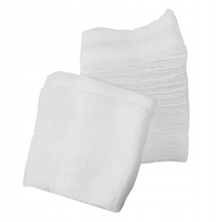 KOMPRESY GAZOWE 9x9cm STERYLNE PAKOWANE POJEDYNCZO JAŁOWE Matocomp 60 szt.