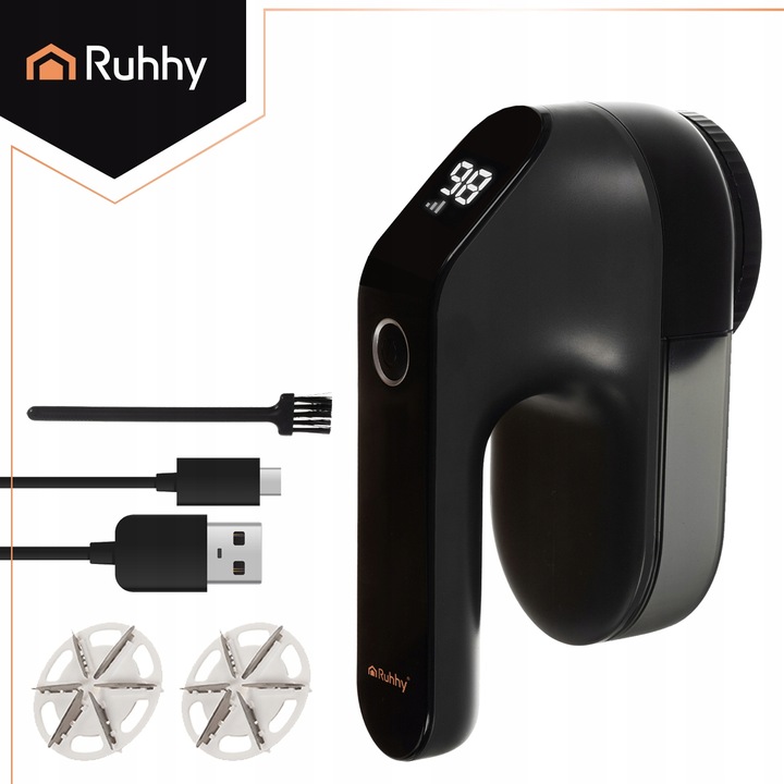 Golarka do Ubrań RUHHY Duża Mocna Maszynka Tapicerki Swetrów Kanapy