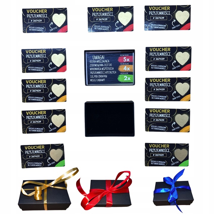 ZDRAPKI MIŁOŚCI DLA PAR Prezent Kupon URODZINY ROCZNICA dla Niej, dla