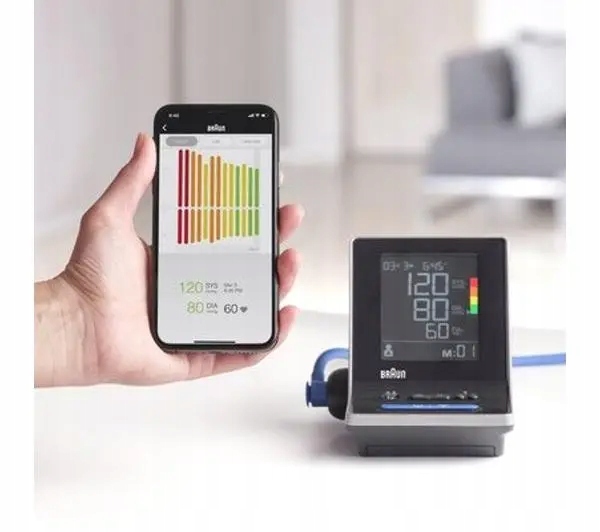 Ciśnieniomierz naramienny automatyczny Braun ExactFIT 5 Connect