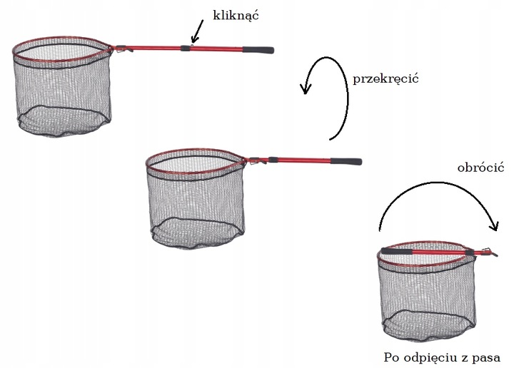 PROFESJONALNY PODBIERAK SPINNINGOWY BALZER SHIRASU
