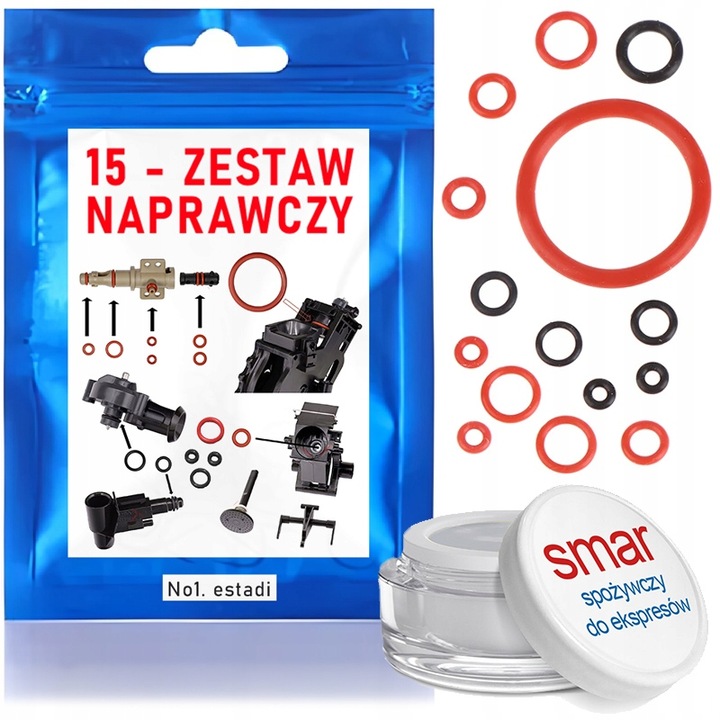 Zestaw Naprawczy Uszczelki pasuje do Philips LatteGo - Oring -