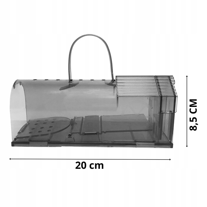 PUŁAPKA ŁAPKA ŻYWOŁAPKA NA SZCZURY MYSZY HUMANITARNA PRZENOŚNA