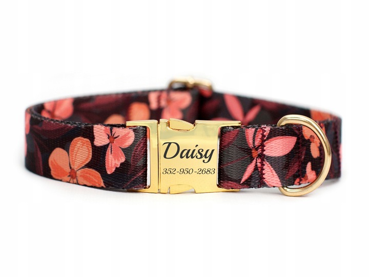 Obroża Dla Psa z Grawerem r. M